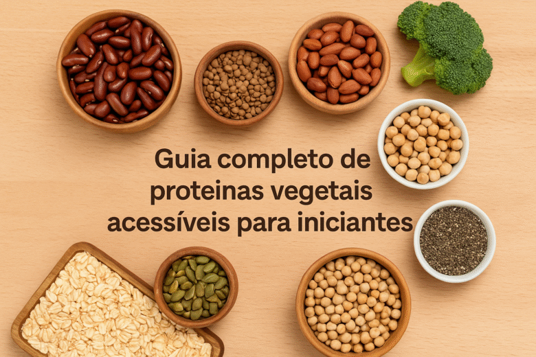 Guia completo de proteínas vegetais acessíveis para iniciantes