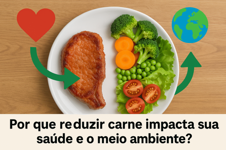 Por que diminuir o consumo de carne transforma sua saúde e o meio ambiente