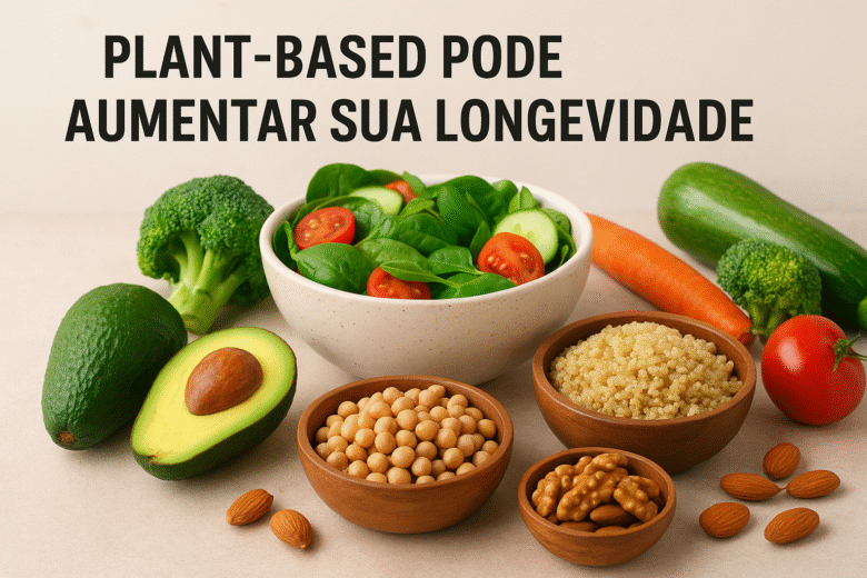 Descubra como a dieta plant-based pode aumentar sua longevidade e melhorar sua saúde com benefícios comprovados pela ciência.