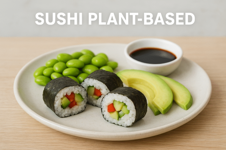 Sushi Plant-Based combinações criativas e fáceis de fazer em casa