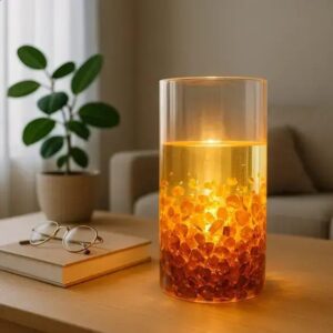 Como a Transparência da Resina Influencia a Iluminação do Ambiente