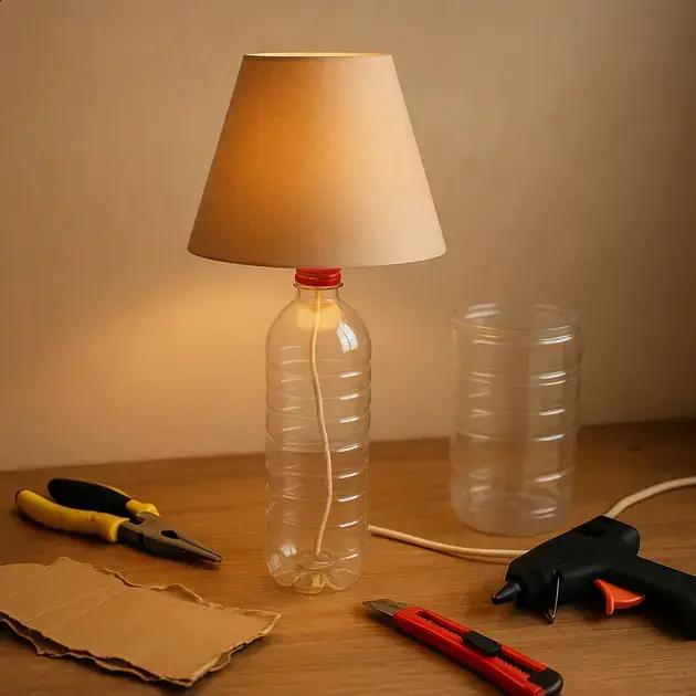 Como Criar Luminárias Incríveis Usando Materiais Reciclados — Passo a Passo Prático