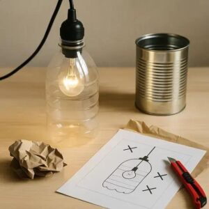 Erros Comuns ao Criar Luminárias com Materiais Reciclados e Como Evitá-los