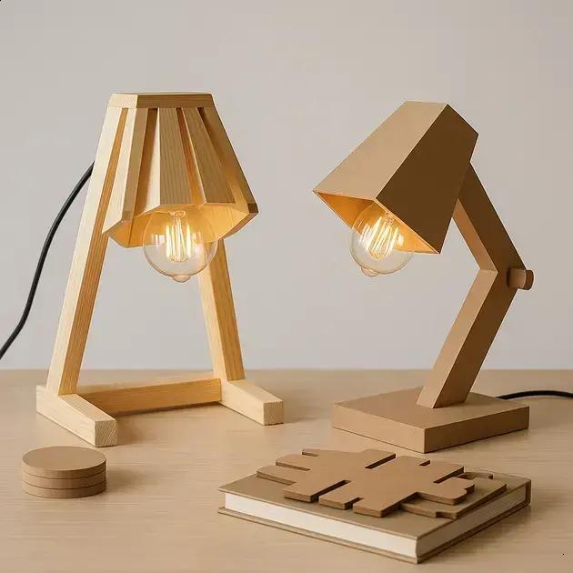 Luminárias de Madeira e MDF: Modelos Modernos Que Qualquer Pessoa Pode Montar