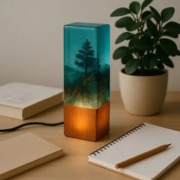 Luminárias de Resina e Epóxi: Tudo o Que Você Precisa Saber Antes de Começar