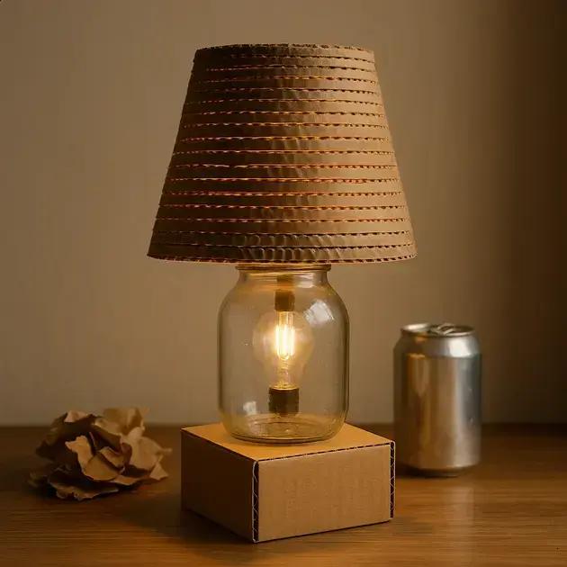 Luminárias Sustentáveis: Ideias com Materiais Recicláveis Que Impressionam