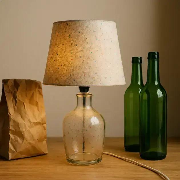 Quais Materiais Reciclados São Mais Seguros Para Produzir Luminárias?