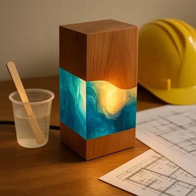 Resina Epóxi em Luminárias: Como Planejar Projetos Mais Duráveis e Seguros